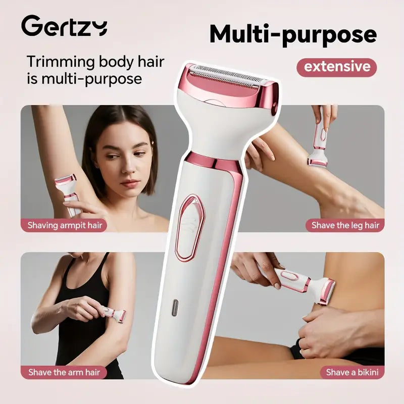 GlowEase™ 4-in-1 Painless Bikini & Body Razor