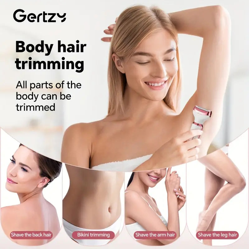 GlowEase™ 4-in-1 Painless Bikini & Body Razor